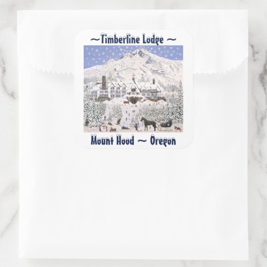Timberline Lodge Sticker (Tas)