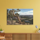 Timberline op de Mammoth Crest Canvas Afdruk (Insitu (Woonkamer))