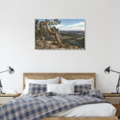 Timberline op de Mammoth Crest Canvas Afdruk (Insitu (Slaapkamer))