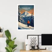 Timberline Reisposter - Oregon 1 Poster (Thuiskantoor)