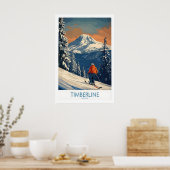 Timberline Ski Print - Oregon 1 (Keuken)