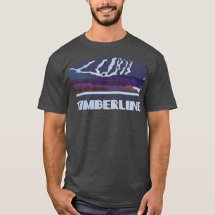Timberline Ski Resort Alpineskiën Bergen Wint T-shirt