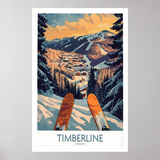 Timberline-wandkunst - Oregon 1 Poster (Voorkant)