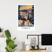 Timberline-wandkunst - Oregon 1 Poster (Thuiskantoor)