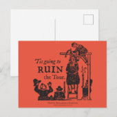 Timbersnowflake Briefkaart (Voorkant / Achterkant)