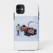 Timberwolf-houtchipper Case-Mate iPhone Case (Achterkant)