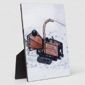 Timberwolf-houtchipper Fotoplaat (Zijkant)