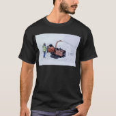 Timberwolf-houtchipper T-shirt (Voorkant)