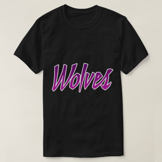 Timberwolves Prince Jersey Sticker T-shirt (Design voorkant)