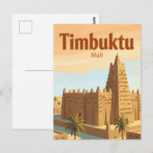 Timboektoe Mali Briefkaart (Voorkant / Achterkant)