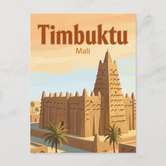 Timboektoe Mali Briefkaart (Voorkant)