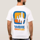 TimbreWorx: Geweldige muziek T-shirt (Achterkant)