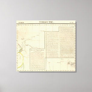 Timbuktu Afrika Canvas Afdruk