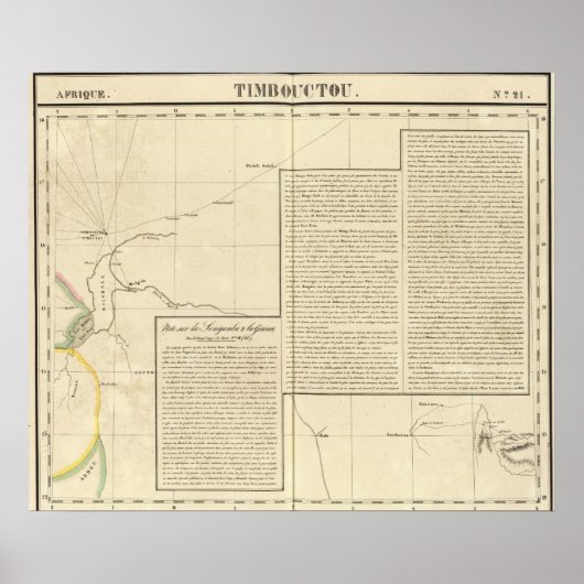 Timbuktu Afrika Poster (Voorkant)