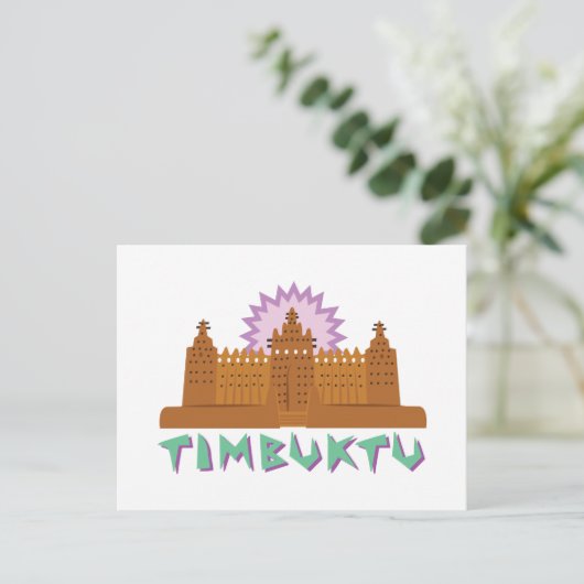 Timbuktu Briefkaart (Staand voorkant)