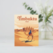Timbuktu Mali Briefkaart (Staand voorkant)