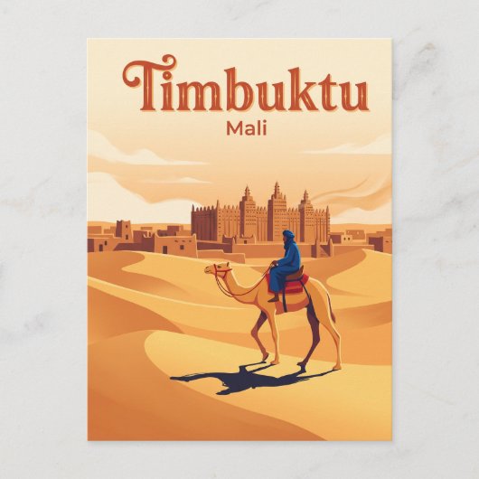 Timbuktu Mali Briefkaart (Voorkant)