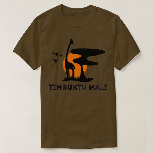 Timbuktu mali t-shirt (Design voorkant)