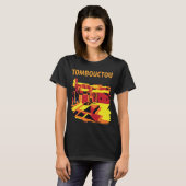 Timbuktu Mali Woestijn Retro Reis T-Shirt (Voorkant volledig)
