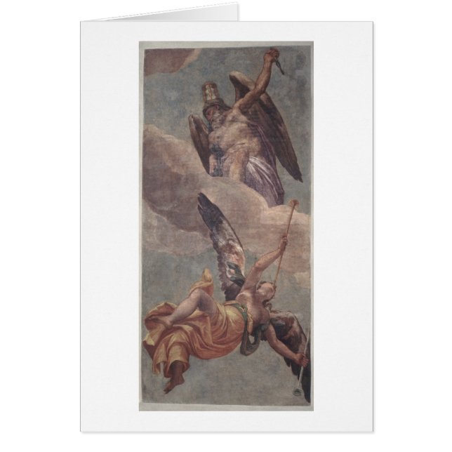 Time and Fame, van de sacristy (fresco) (Voorkant)