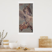 Time and Fame, van de sacristy (fresco) Poster (Keuken)