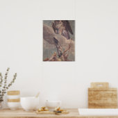 Time and Fame, van de sacristy (fresco) Poster (Keuken)