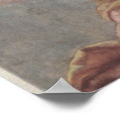 Time and Fame, van de sacristy (fresco) Poster (Hoek)