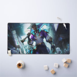 Time Bender Gaming Desk Mat | Time-Warp Genius