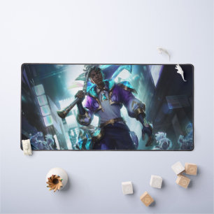 Time Bender Gaming Desk Mat   Time-Warp Genius