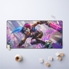 Time Bender Gaming Desk Mat | Time-Warp Genius