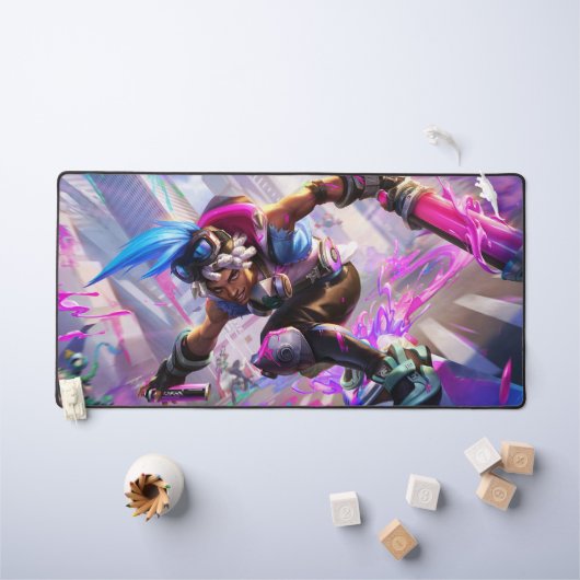 Time Bender Gaming Desk Mat | Time-Warp Genius (Kindertafel)