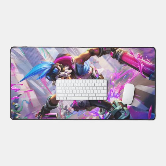 Time Bender Gaming Desk Mat | Time-Warp Genius (Keyboard & Muis)