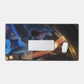 Time Bender Gaming Desk Mat | Time-Warp Genius (Keyboard & Muis)