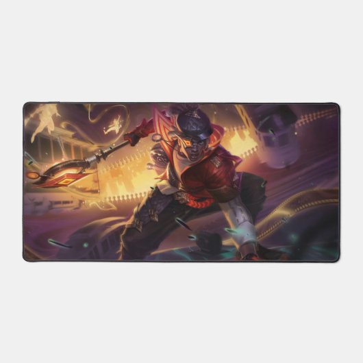 Time Bender Gaming Desk Mat | Time-Warp Genius (Voorkant)