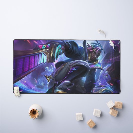 Time Bender Gaming Desk Mat | Time-Warp Genius (Kindertafel)