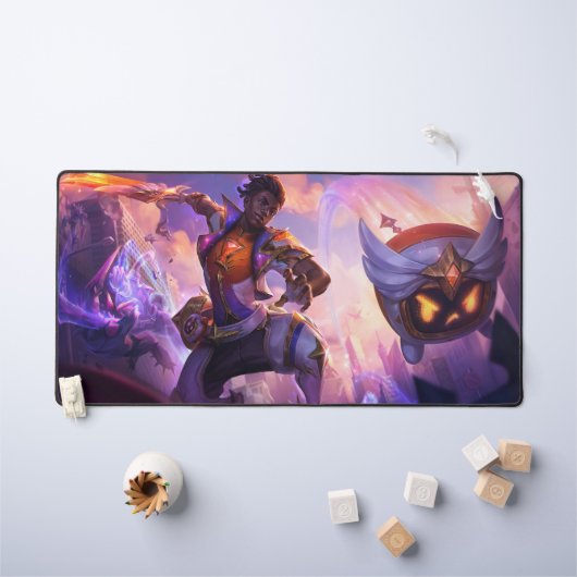 Time Bender Gaming Desk Mat | Time-Warp Genius (Kindertafel)