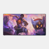 Time Bender Gaming Desk Mat | Time-Warp Genius (Voorkant)