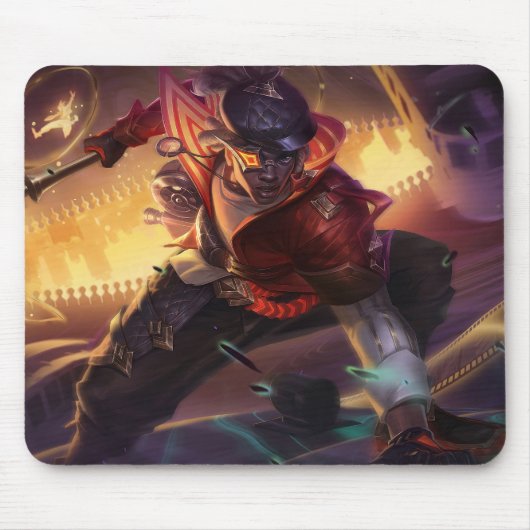Time Bender Gaming Mousepad | Chrono Master Pad Muismat (Voorkant)