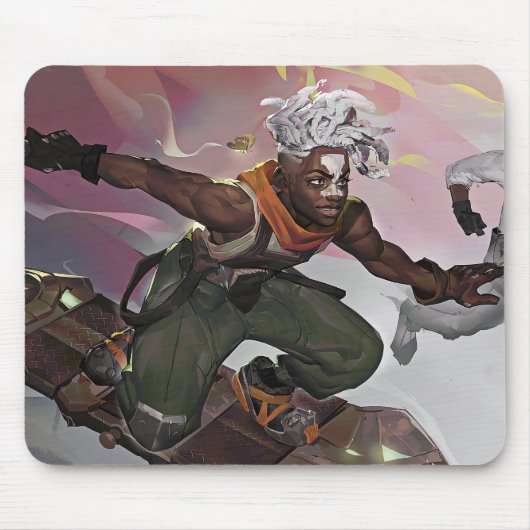 Time Bender Gaming Mousepad | Chrono Master Pad Muismat (Voorkant)