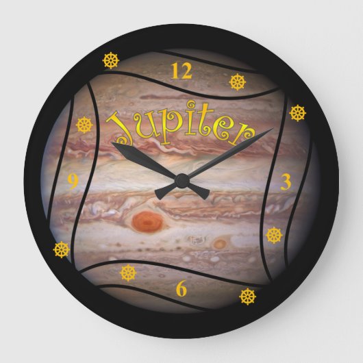 Time Bender ~ Time Machine Clock ~ Bend Time Time/ Grote Klok (Voorkant)