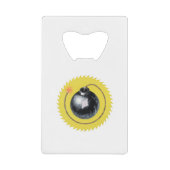 Time Bomb Creditkaart Flessenopener (Voorkant)