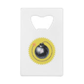 Time Bomb Creditkaart Flessenopener (Achterkant)