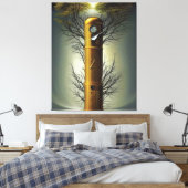Time Canvas afdrukken (Insitu (Slaapkamer))