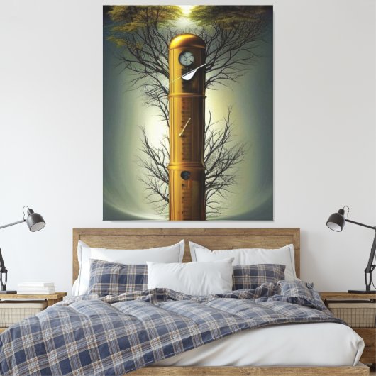 Time Canvas afdrukken (Insitu (Slaapkamer))