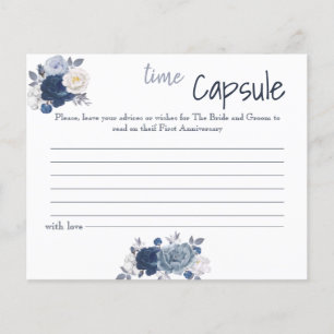 Time Capsule Advice Coule Vrijgezellenfeest Card F Flyer