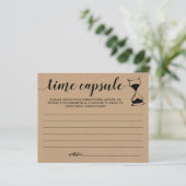 Time Capsule Advice Coupure Vrijgezellenfeest (Staand voorkant)