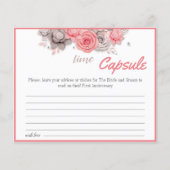 Time Capsule Advice Coupure Vrijgezellenfeest Flyer (Voorkant)