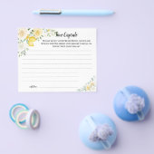 Time Capsule Advice Lemon&Rozen Vrijgezellenfeest  Flyer (Enkel)