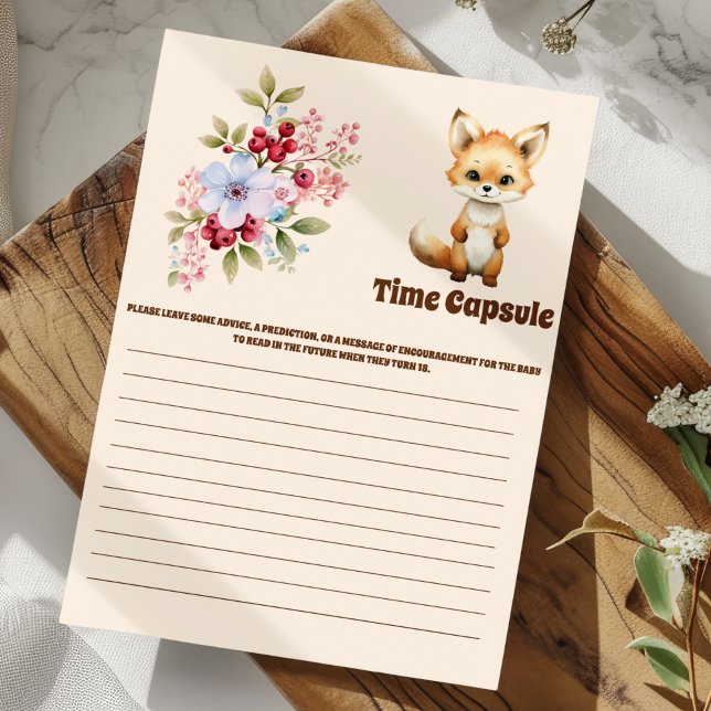 Time capsule baby shower spel (Creator heeft geüpload)