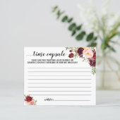 Time Capsule Couple Advice Marsala Vrijgezellenfee (Staand voorkant)